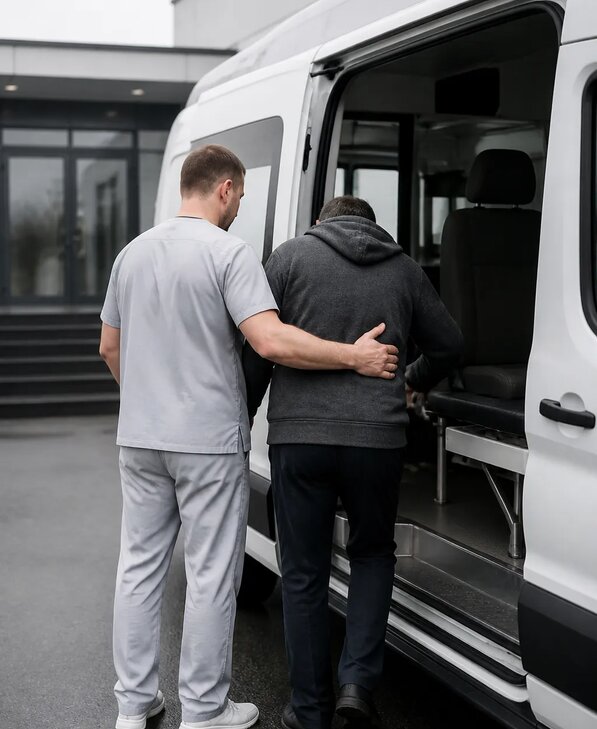 Организация медтранспортировки в Щекине от 5146 р. | Медзона