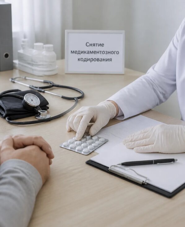 Снятие медикаментозного кодирования в Щекине от 5146 р. | Медзона